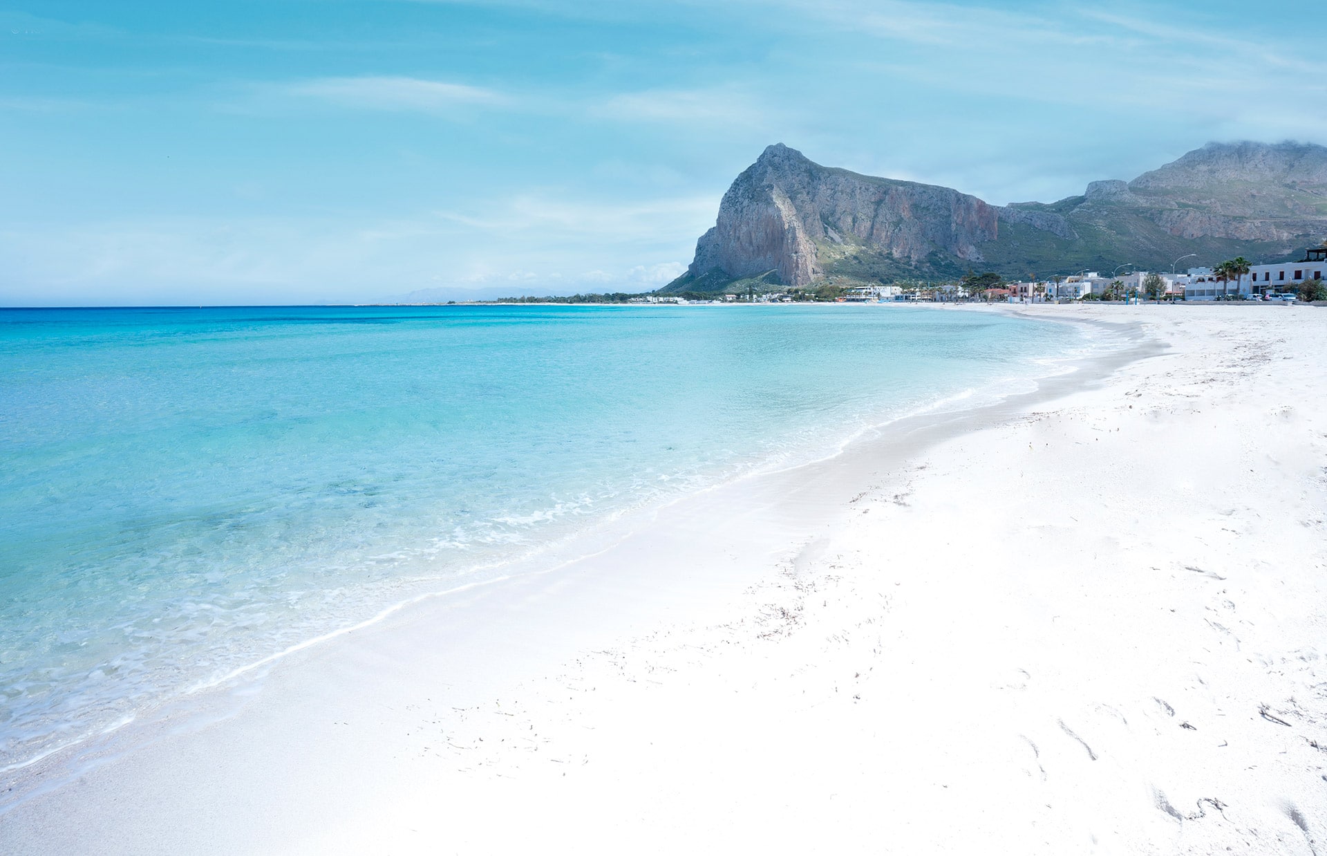 La spiaggia di San Vito lo Capo