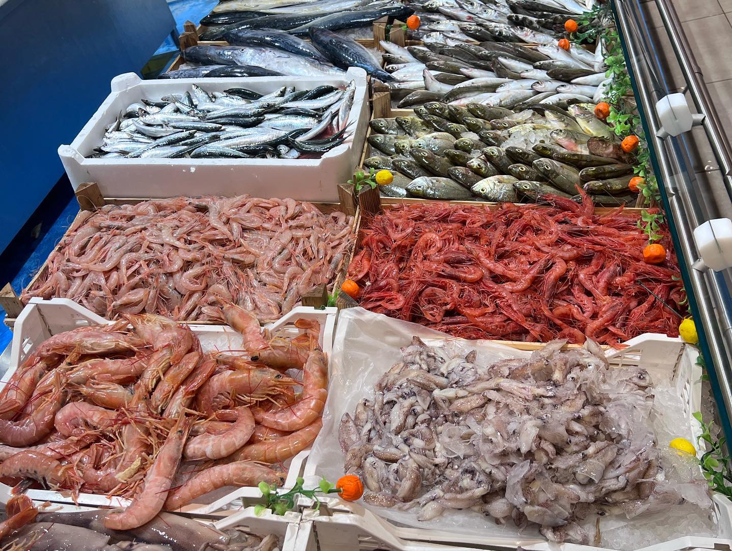 Il mercato del pesce a Trapani