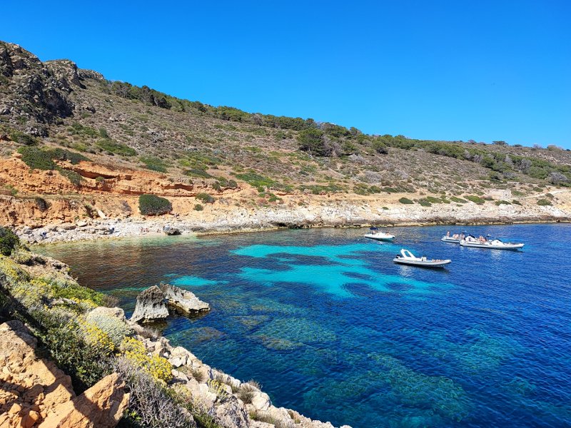 Spiaggia Cala Fredda a Levanzo